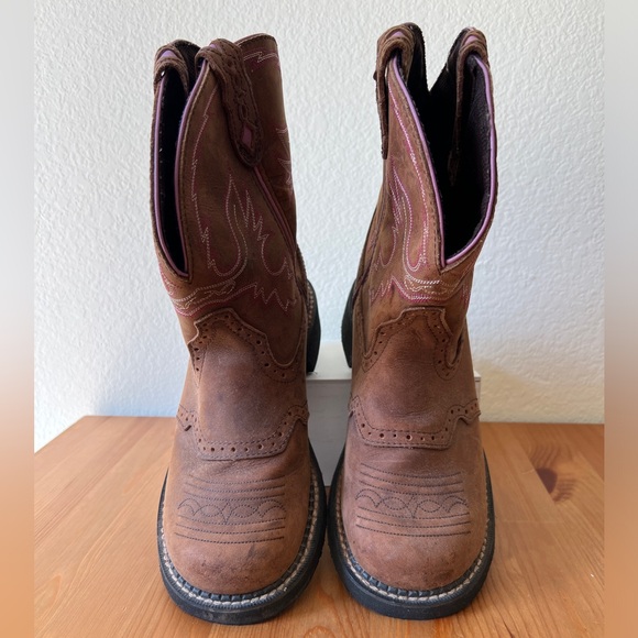 Justin’s Roper Boots sz 8.5 women’s - Picture 6 of 6